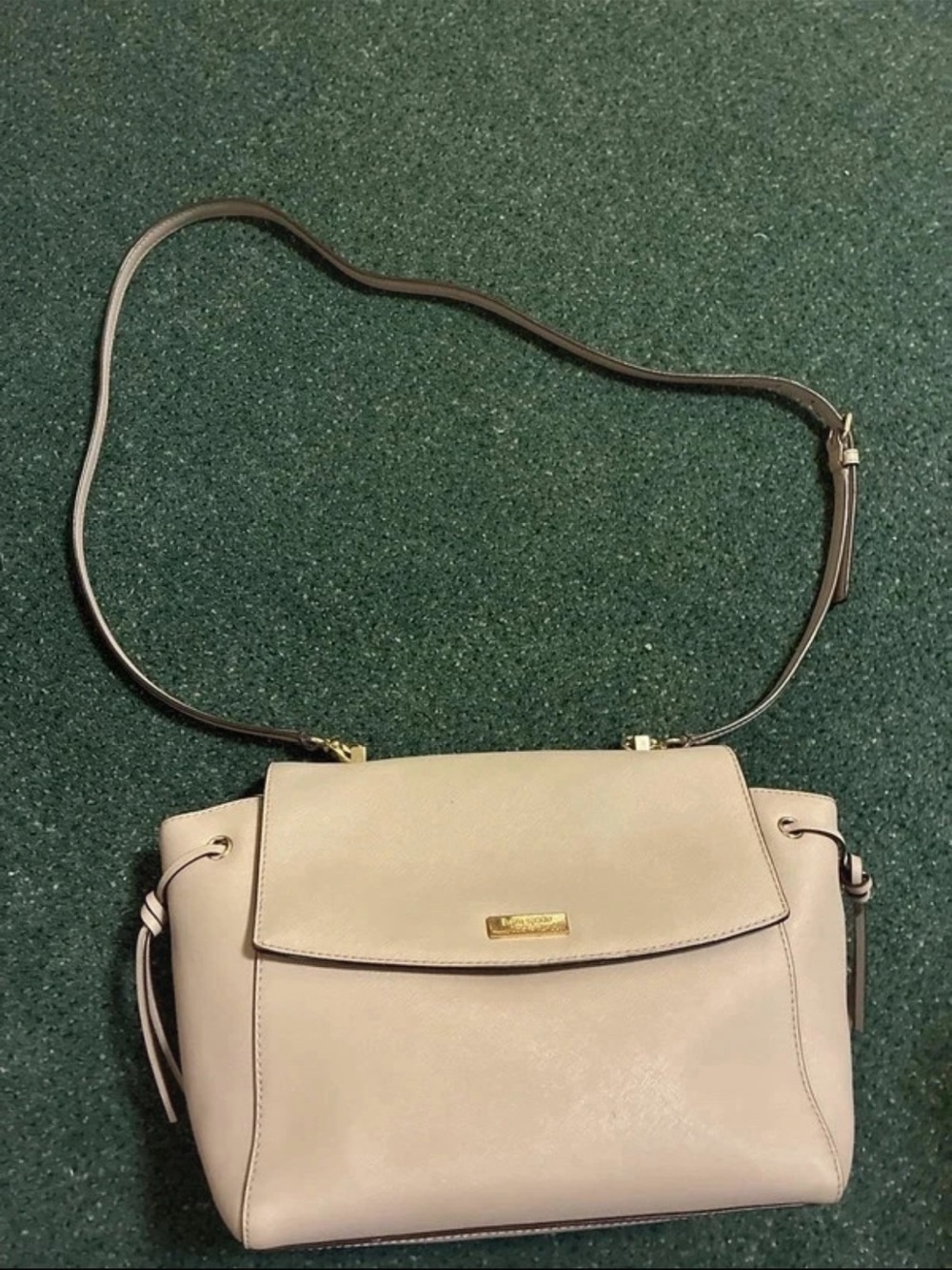 Kate Spade Laurel Way Lilah Satchel Beige